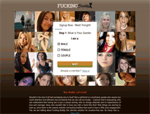 Tablet Screenshot of fuckingbuddy.com